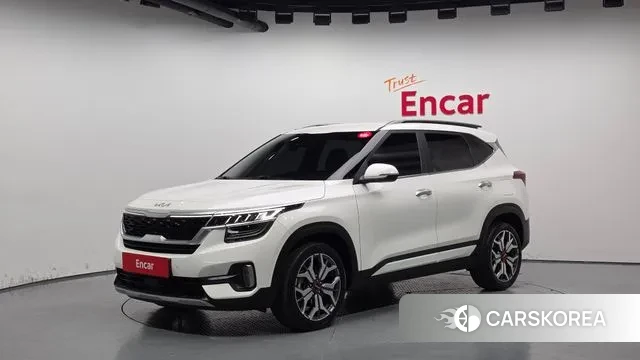 Kia Seltos 2021 Белый из Кореи