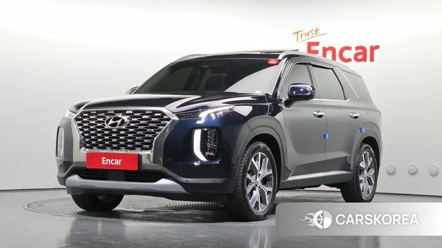 Hyundai Palisade 2021 Синий из Кореи