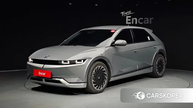 Hyundai Ionic 5 2022 Серебристо-серый из Кореи