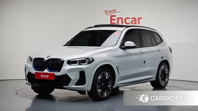 BMW iX3 2024 Белый из Кореи