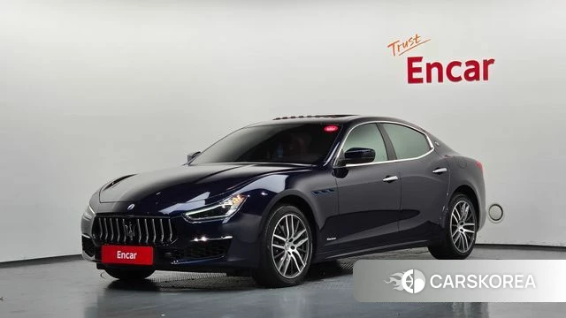 Maserati Ghibli 2021 Синий из Кореи