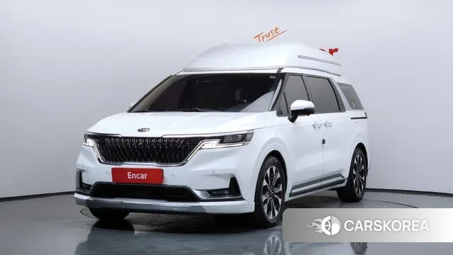 Kia Carnival 4th generation 2021 Белый из Кореи