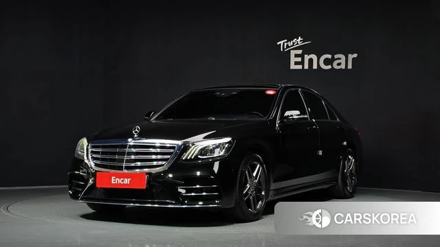 Mercedes-Benz S-Class W222 2019 Черный из Кореи