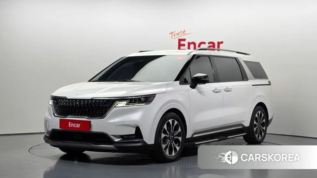 Kia Carnival 4th generation 2021 Белый из Кореи