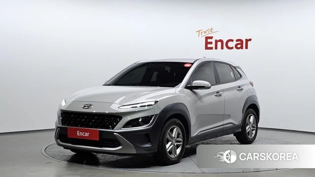 Hyundai The New Kona 2021 Серебристо-серый из Кореи