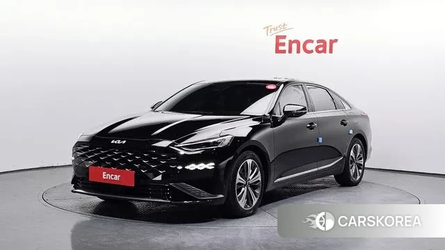 Kia K8 Hybrid 2021 Черный из Кореи