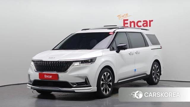 Kia Carnival 4th generation 2021 Белый из Кореи