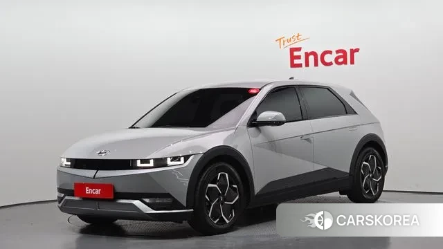 Hyundai Ionic 5 2021 Серебристо-серый из Кореи