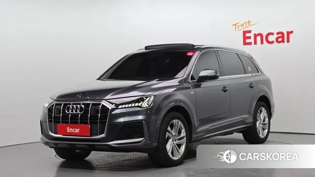 Audi Q7 (4M) 2021 Серый из Кореи