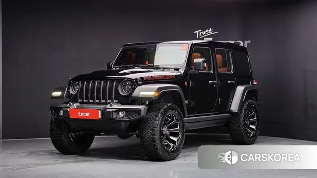 Jeep Wrangler (JL) 2023 Черный из Кореи