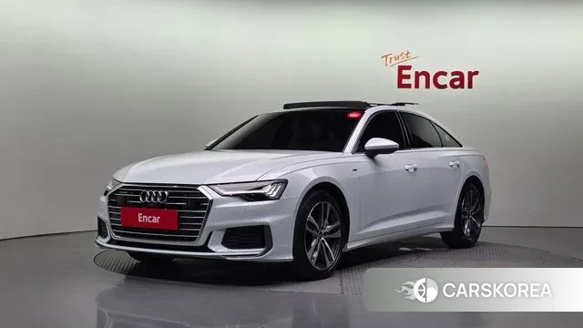 Audi A6 (C8) 2023 Белый из Кореи