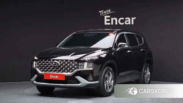 Hyundai The New Santa Fe 2022 Черный из Кореи