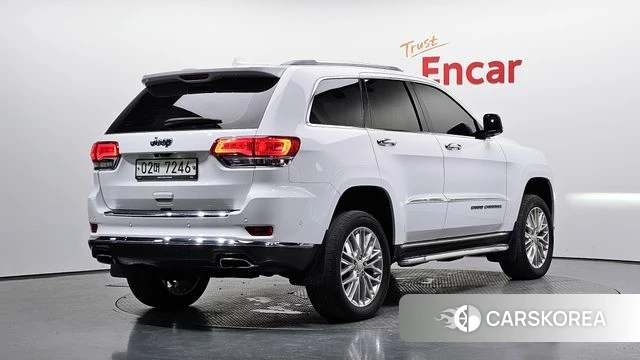 Jeep Grand Cherokee 2018 Белый из Кореи
