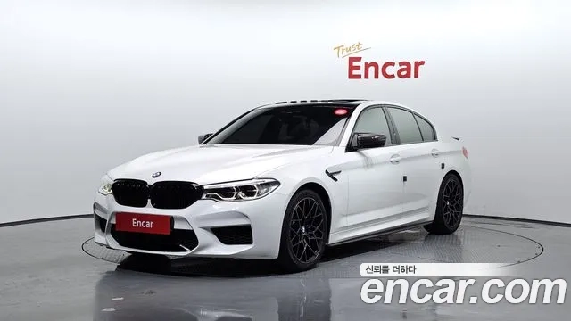 BMW 5 Series (G30) 2019 Белый из Кореи