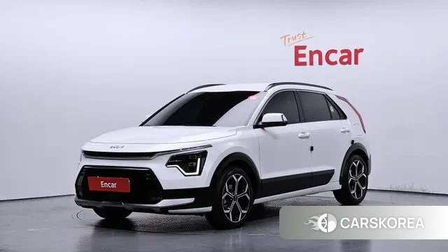 Kia Di Ol Nu Niro 2022 Белый из Кореи