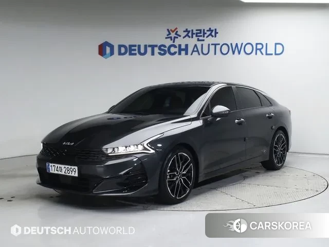Kia K5 3rd generation 2022 Серый из Кореи