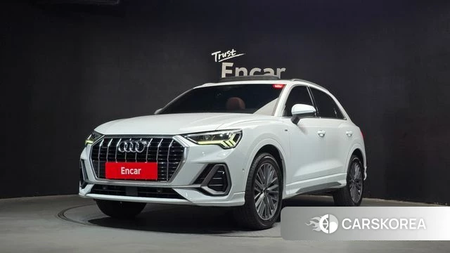 Audi Q3 (F3) 2022 Белый из Кореи