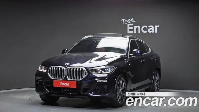 BMW X6 (G06) 2021 Синий из Кореи