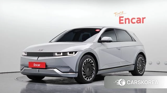 Hyundai Ionic 5 2022 Серебристо-серый из Кореи