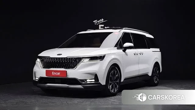 Kia Carnival 4th generation 2021 Белый из Кореи