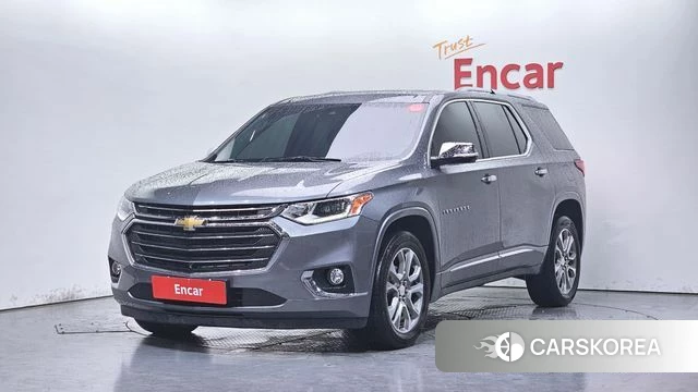 Chevrolet (GM Daewoo) Traverse 2019 Серый из Кореи