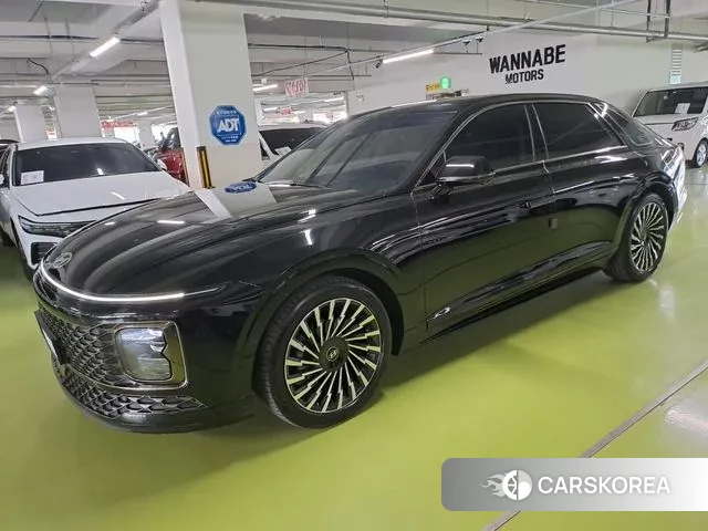 Hyundai Grandeur Hybrid (GN7) 2023 Черный из Кореи
