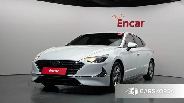 Hyundai Sonata (DN8) 2019 Белый из Кореи