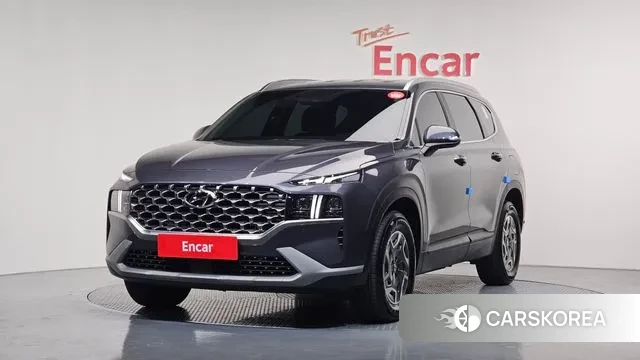 Hyundai The New Santa Fe 2023 Серый из Кореи