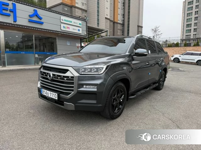 Ssangyong The New Rexton Sport 2025 Серый из Кореи