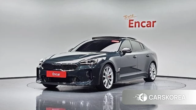 Kia Stinger Meister 2021 Темно-зеленый из Кореи