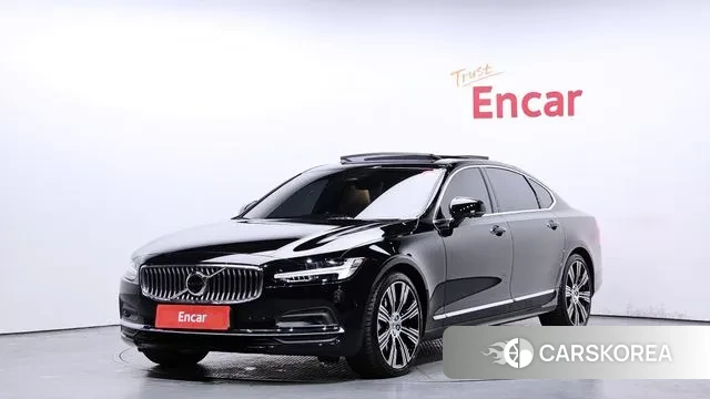 Volvo S90 2023 Черный из Кореи