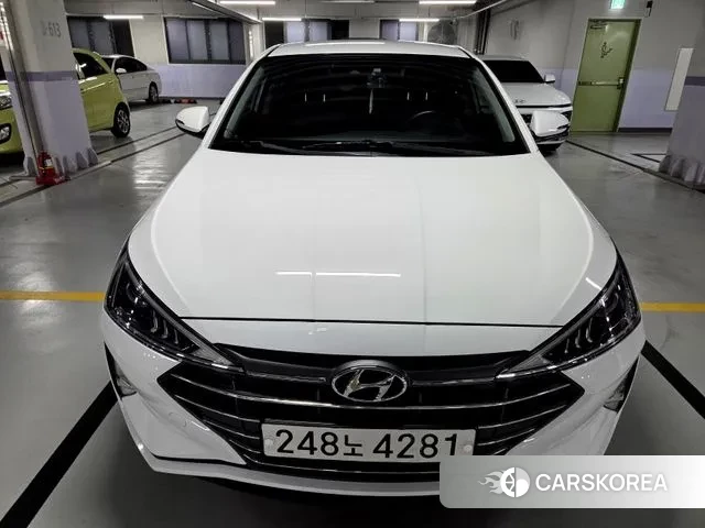Hyundai The New Avante AD 2019 Белый из Кореи