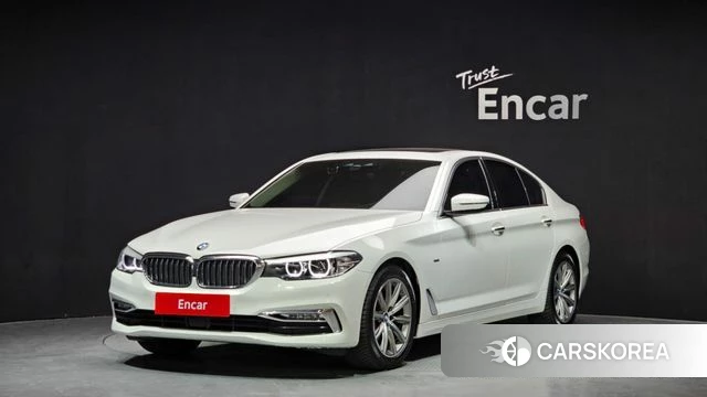 BMW 5 Series (G30) 2018 Белый из Кореи