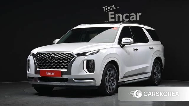 Hyundai Palisade 2021 Белый из Кореи