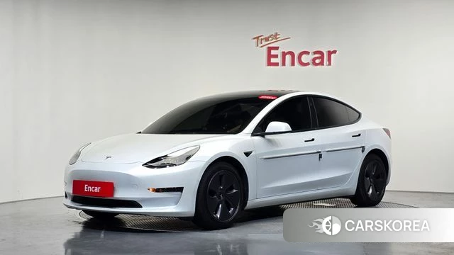 Tesla Model 3 2022 Белый из Кореи