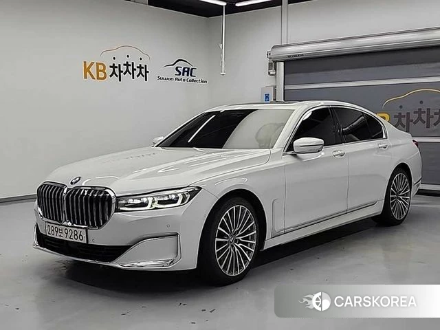 BMW 7 Series (G11) 2021 Белый из Кореи