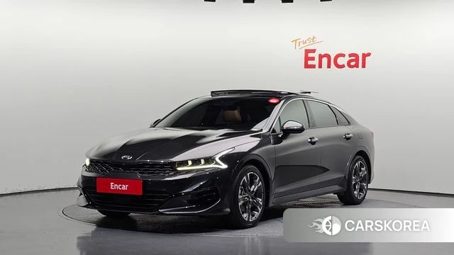 Kia K5 3rd generation 2021 Серый из Кореи