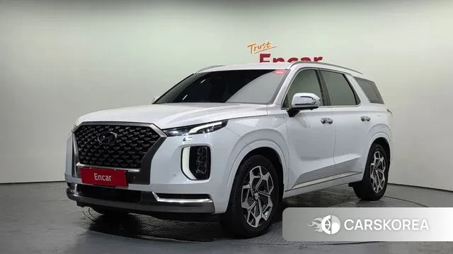 Hyundai Palisade 2022 Белый из Кореи