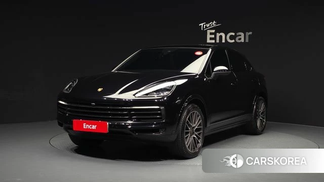 Porsche Cayenne (PO536) 2021 Синий из Кореи