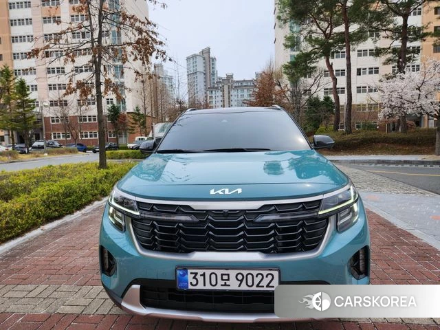 Kia The New Seltos 2024 Небесно-голубой из Кореи