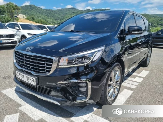 Kia The New Carnival 2019 Черный из Кореи