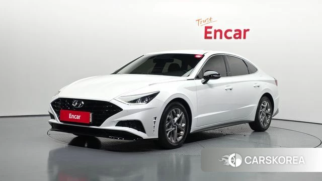 Hyundai Sonata (DN8) 2021 Белый из Кореи