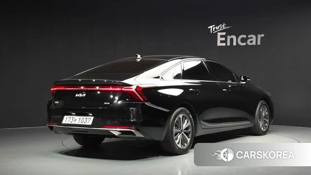 Kia K8 Hybrid 2022 Черный из Кореи