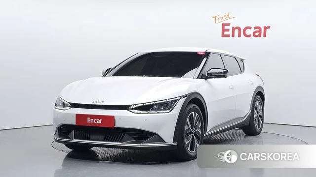 Kia EV6 2023 Белый из Кореи