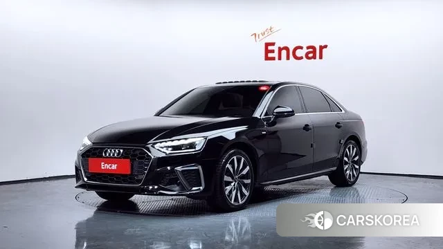 Audi A4 (B9) 2023 Черный из Кореи