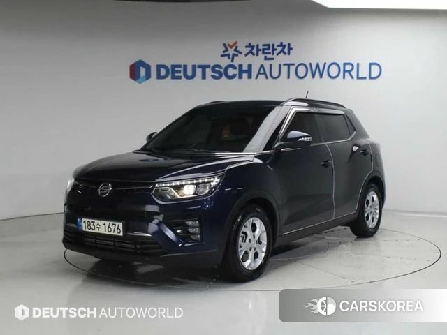 Ssangyong Berry New Tivoli 2021 Синий из Кореи