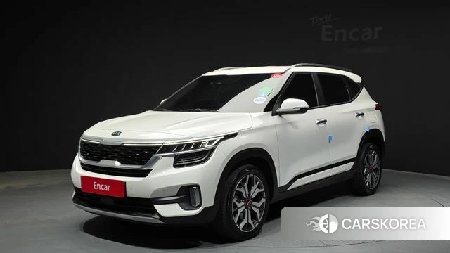Kia Seltos 2020 Белый из Кореи