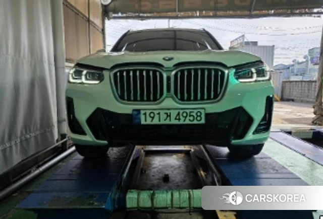 BMW X3 (G01) 2024 Белый из Кореи