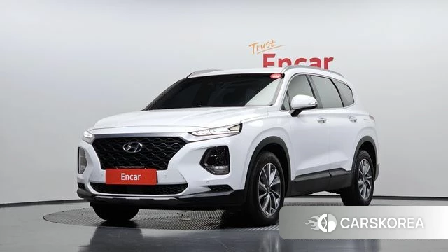 Hyundai Santa Fe TM 2018 Белый из Кореи