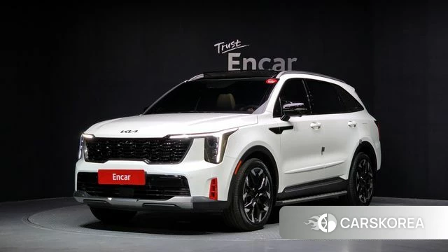 Kia The New Sorento 4th Generation 2024 Белый из Кореи